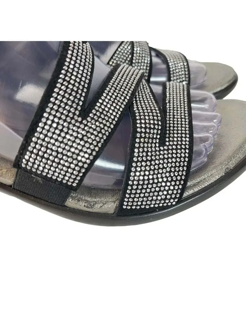 Naot black silver